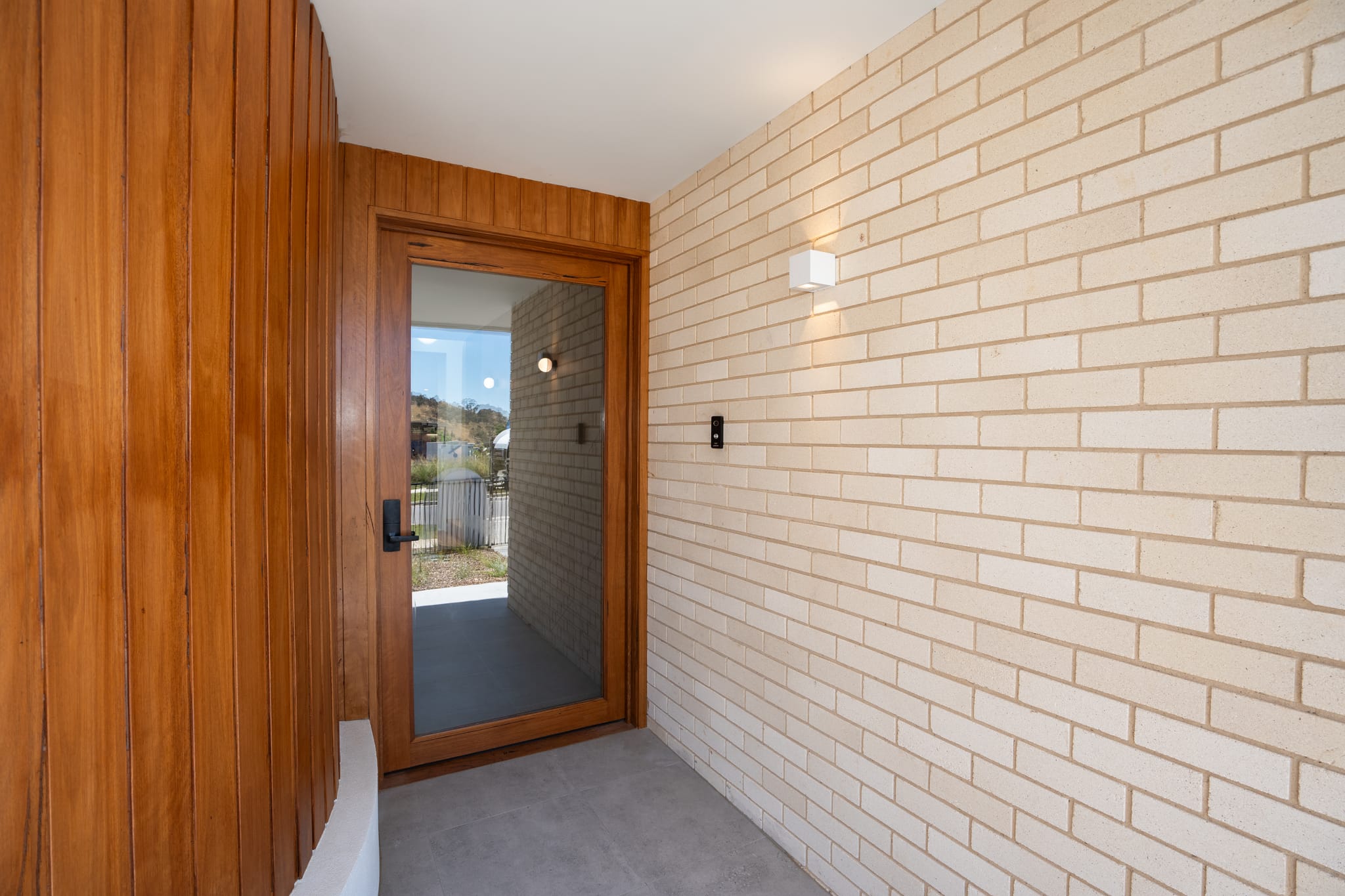 Blackett Homes front entry