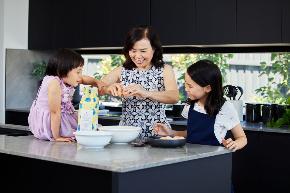 Cooking with children