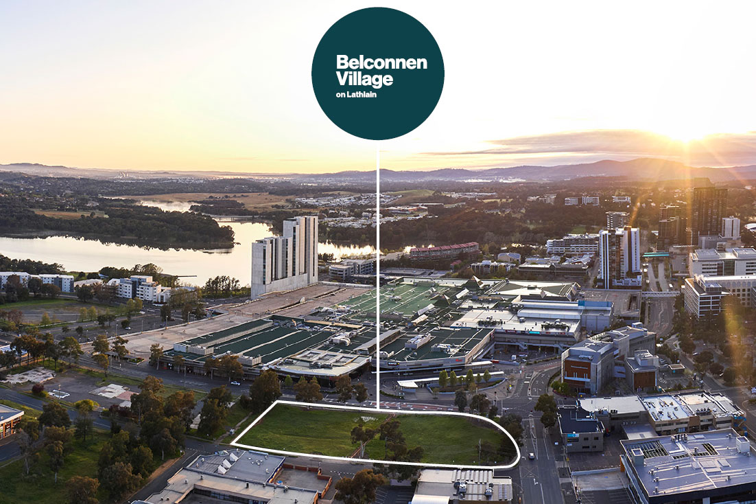 Belconnen Village Lathlain Aerial image Belconnen Village Lathlain