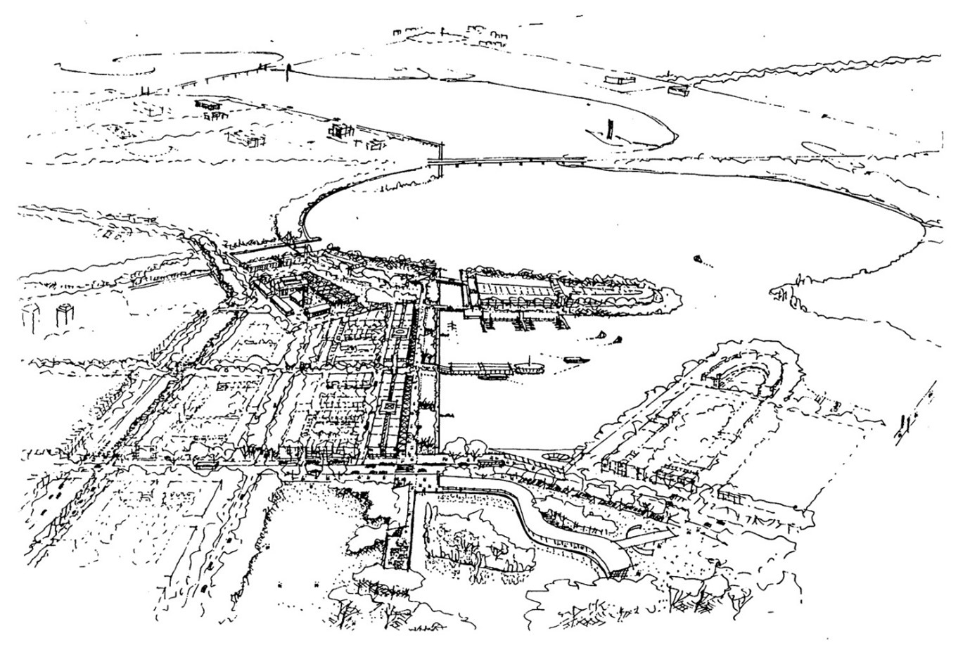 Drawing image of Kingston Foreshore