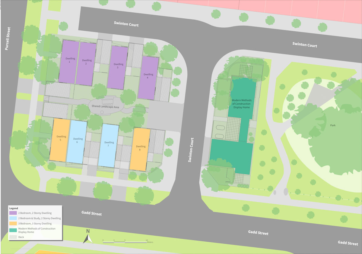 Jacka Micro_Lots Demonstration Precinct_V5_web Map view of Jacka Microlots