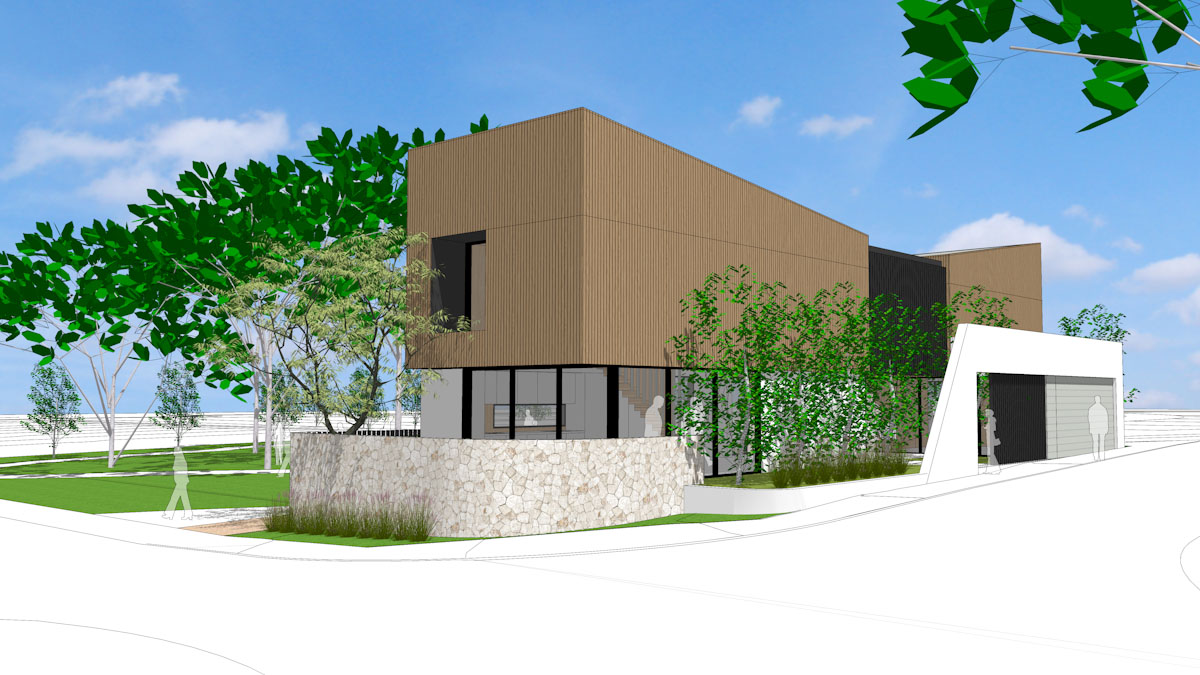 3D image of Jacka demo precinct